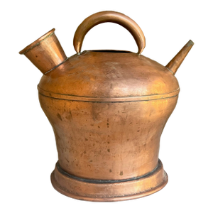 19th Century French Copper Watering Can