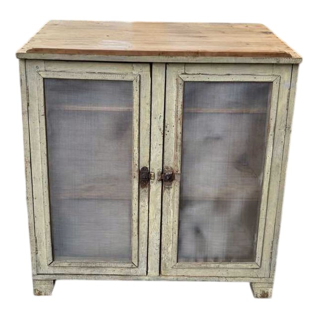 Vintage Pantry with Beige Patina, 1930s For Sale