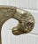 1940s Metal Clad Rams Head Side Chair Anglo Indian Regency Repousse Vintage For Sale - Image 5 of 12
