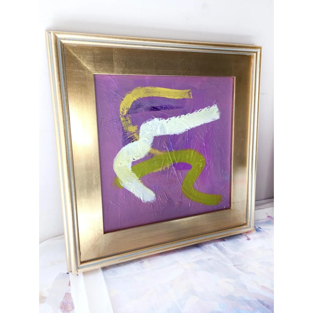 Lavender Gust Original Painting For Sale - Image 4 of 5