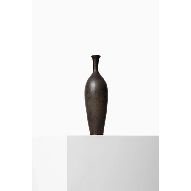 Mid-Century Modern Mid-Century Ceramic Vase by Berndt Friberg for Gustavsberg For Sale - Image 3 of 7