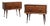 Nightstands by Gio Ponti, 1950s, Set of 2 For Sale