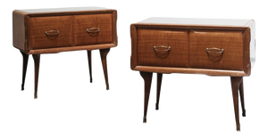 Nightstands by Gio Ponti, 1950s, Set of 2
