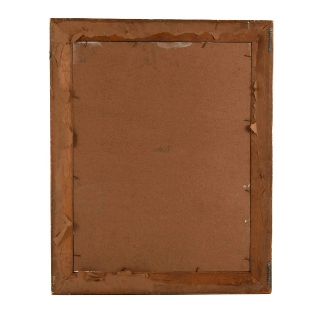 Late 20th Century Framed Signed Peter Keil "The Devil's Son" Oil on Masonite For Sale - Image 5 of 9