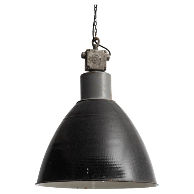 1950s, European Industrial Pendant For Sale - Image 9 of 9