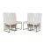 7400 Leather Chairs in White from Rolf Benz, Set of 4 For Sale - Image 12 of 12