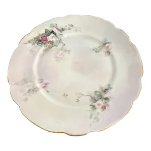 Antique c.t. Germany Floral Pattern Display Plate