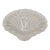 Vintage Spode Imperial White Scallop Shell Dish — Made in England For Sale