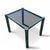 Postmodern Sculptural Metal and Smoked Glass Side Table, 1980s For Sale - Image 15 of 17