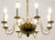 Hand-Spun Brass Eight-Light Chandelier With Delicate Arms For Sale In Chicago - Image 6 of 9