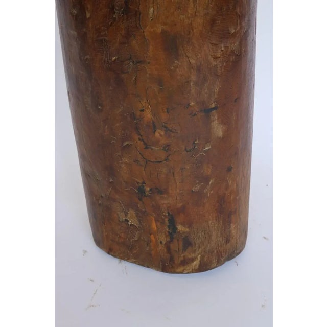 Indian 1900s Naga Land Wooden Grinder From India For Sale - Image 3 of 7