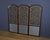 Fabric and Mahogany Screen, 1890s For Sale - Image 4 of 18