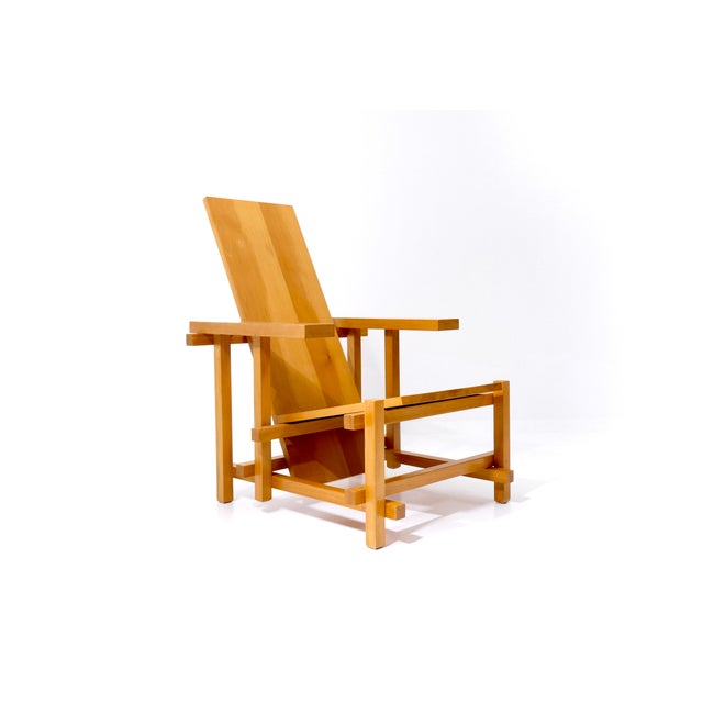 Vintage Dutch Armchair from Gerrit Rietfeld, 1980s For Sale - Image 10 of 18