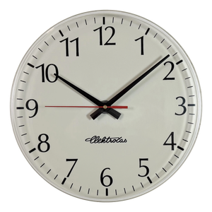 Vintage Office Wall Clock from Elektročas, 1990s