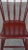 Vintage Dutch Farmers Side Chair in Burgundy Wood For Sale - Image 6 of 12
