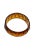 Plastic Vintage Carved Bakelite Bangle Bracelet in Marbled Amber Root Beer Tones For Sale - Image 7 of 7