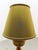 Onyx Table Lamp with Fabric Lampshade, in Flawless conditions. Designed 1950 to 1959 European Plug (up to 250V).The wiring...