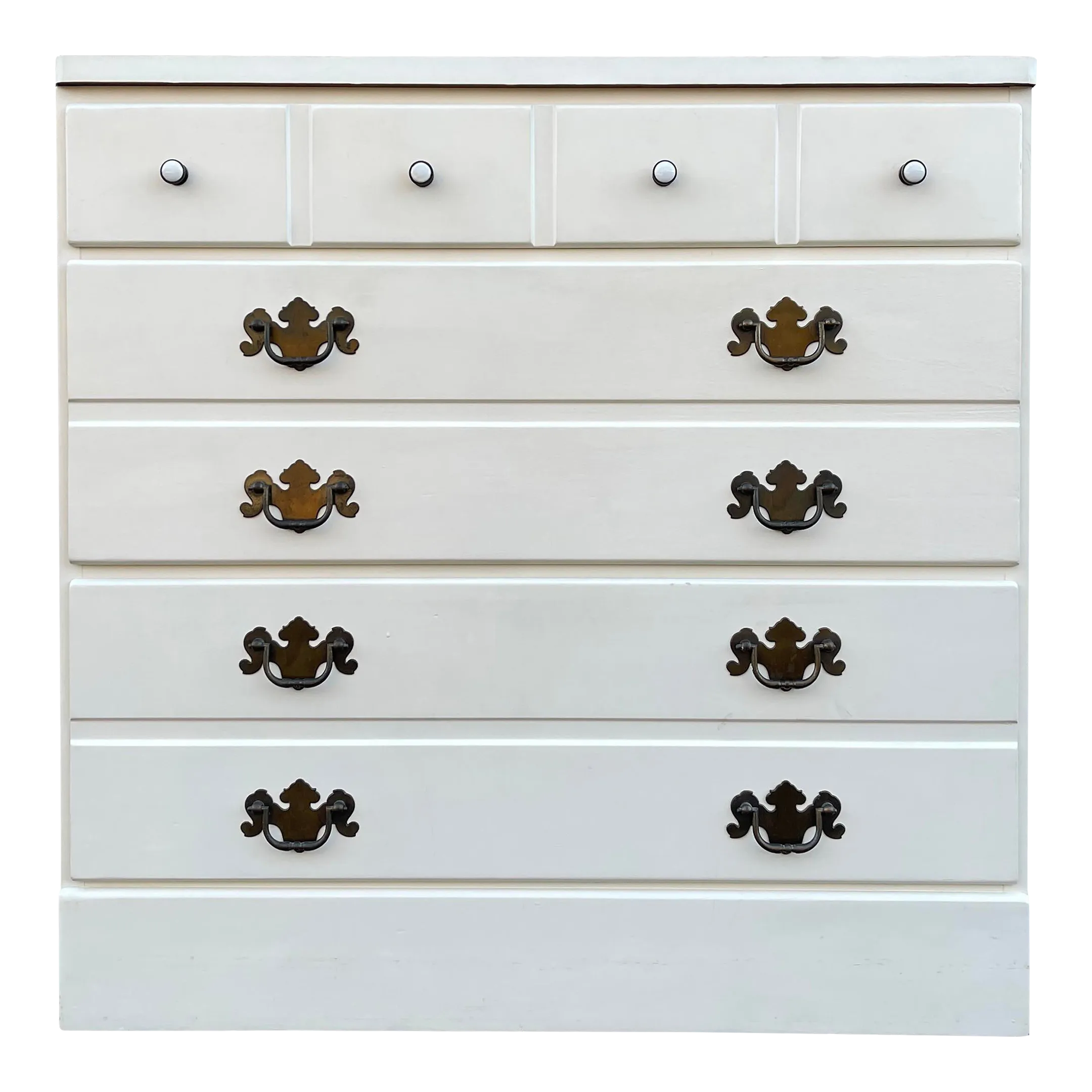 Ethan Allen Heirloom Maple Crp White 3 Drawer 30" Low Dresser (14-4510p) |  Chairish