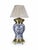 Victorian Belgian Blue and White Faience Oil Lamp, 1880 For Sale - Image 14 of 14