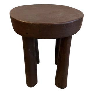 African Side Table or Stool For Sale