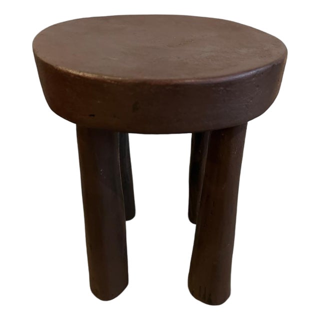 African Side Table or Stool For Sale