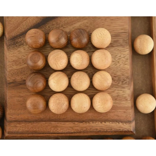 Mid-Century Modern Vintage Pyramid Game by Magaard Board Game in Original Box For Sale - Image 3 of 6