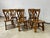 Guillerme et Chambron 1970s Mid Century Guillerme Et Chambron Style Oak Dining Chairs, Set of 6 For Sale - Image 4 of 12