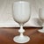 Vintage French Portiex Vallerysthal White Opaline Goblets- Set of Six For Sale - Image 10 of 11