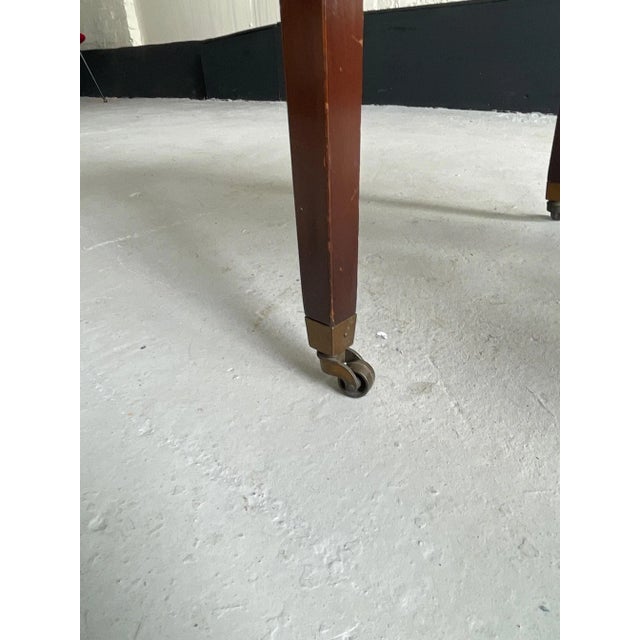 Wood 1980s Vintage English Regency Tea Tables - a Pair For Sale - Image 7 of 9