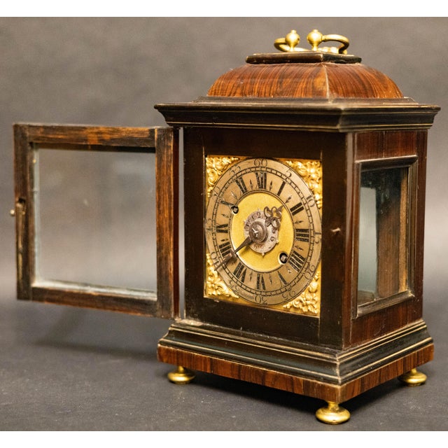 Roman Portable Table Clock, 1730 For Sale - Image 10 of 11