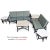 7-Piece John Wisner for Ficks Reed Far Horizons Rattan Modular Sofa Group For Sale - Image 9 of 12
