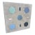 Vintage Hillside-Style Concrete Paver With Inlaid Tile – “Pastel Octagon Medley” Design For Sale