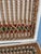 Vintage Wicker and Vinyl Rattan Picnic Basket Red Green and White Picnic Basket Suitcase For Sale - Image 4 of 12