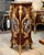 Rococo Pedestal With Romantic Artwork, Bronze Mounts & Gold Leaf Details For Sale In Miami - Image 6 of 6