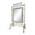 Antique French Faux Bamboo Mirror For Sale