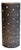 Anthracite Glazed Studio Ceramic Vase Glazed with White Beaded Dots by Johannes Andreas Urban, Germany, 1980s For Sale