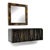 Metal Paul Evans Patchwork Wall Mirror For Sale - Image 7 of 10