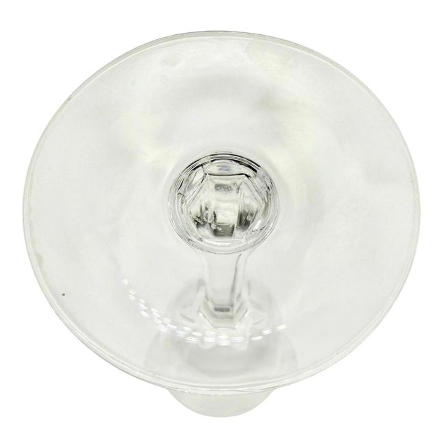 Vintage Lenox Allure Lead Crystal Champagne Flutes – Set of 8 – Made in Usa – 1980s For Sale In New York - Image 6 of 10