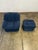 1990s Scoop Lounge Chair and Ottoman For Sale - Image 10 of 10