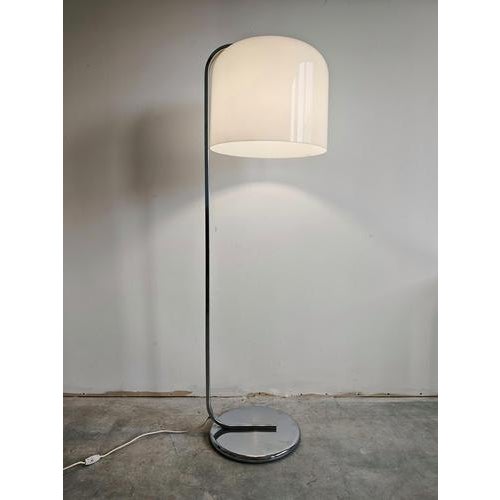 Alvise Series MCM Floor Lamp by Luigi Massoni for Guzzini, 1968 For Sale - Image 3 of 16