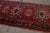 1960s Vintage Persian Heriz Handmade Red Medallion Wool Runner For Sale - Image 12 of 16