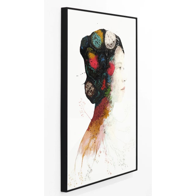 Framed Figuraive "The Branches of Memory" Original Artwork by Alessandro Casetti For Sale In Los Angeles - Image 6 of 9