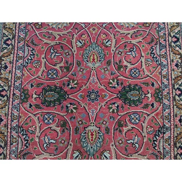 1940s Persian Tabriz Runner Rug 3’0″ X 11’0″ For Sale In Dallas - Image 6 of 10