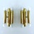 Vintage Space Age Brass Sconces, 1970s, Set of 2 For Sale - Image 10 of 18