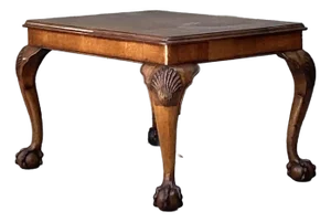 Vintage Chippendale Clam Shell Small Coffee Table