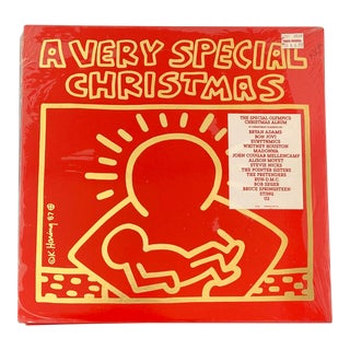 1980s 1987 Keith Haring Record Art For Sale