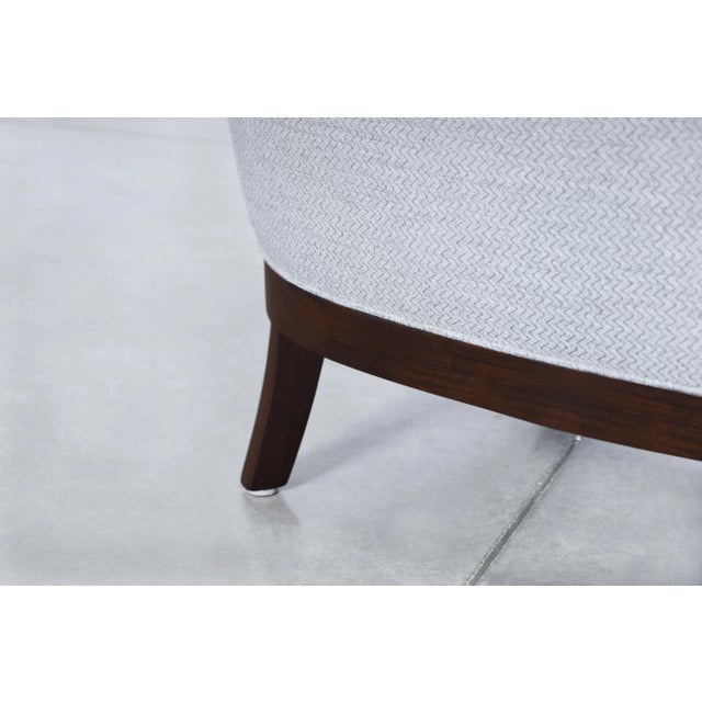 Mid-Century Modern Sculptural Walnut Lounge Chairs After Erwin Lambeth For Sale - Image 12 of 12