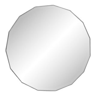 Regina Andrew Tarquin Geometric Round Mirror, Small For Sale