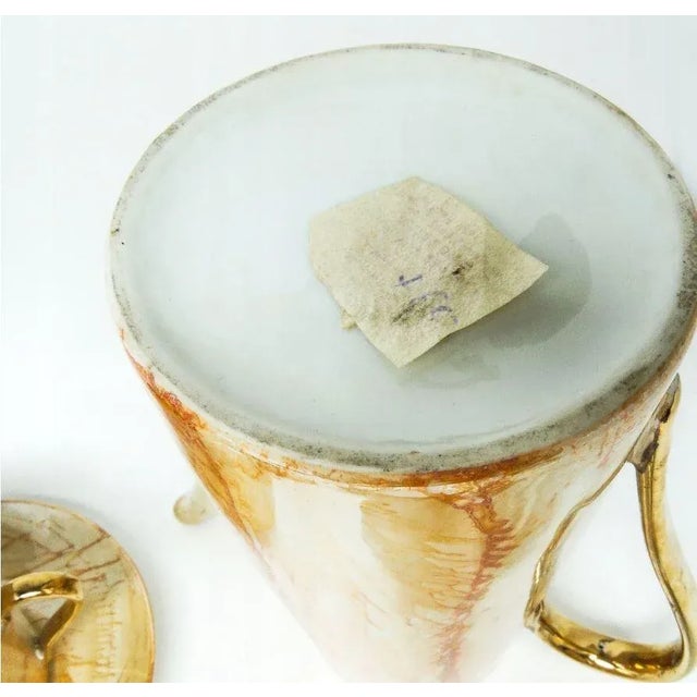 Mid-Century Modern Art Deco Polish Coffee Set from Wałbrzych, 1970s, Set of 15 For Sale - Image 3 of 7