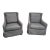 Lee Industry Swivel Glider Pair of Chairs For Sale